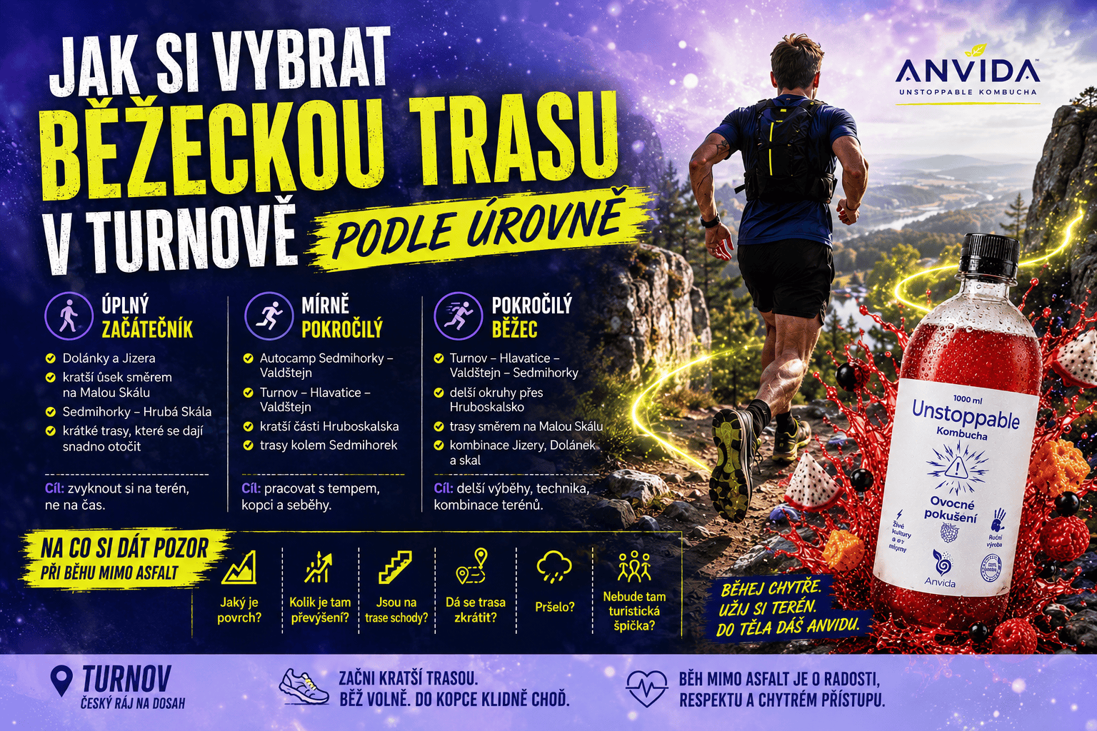 Na co si dát pozor při trail běhu v Turnově